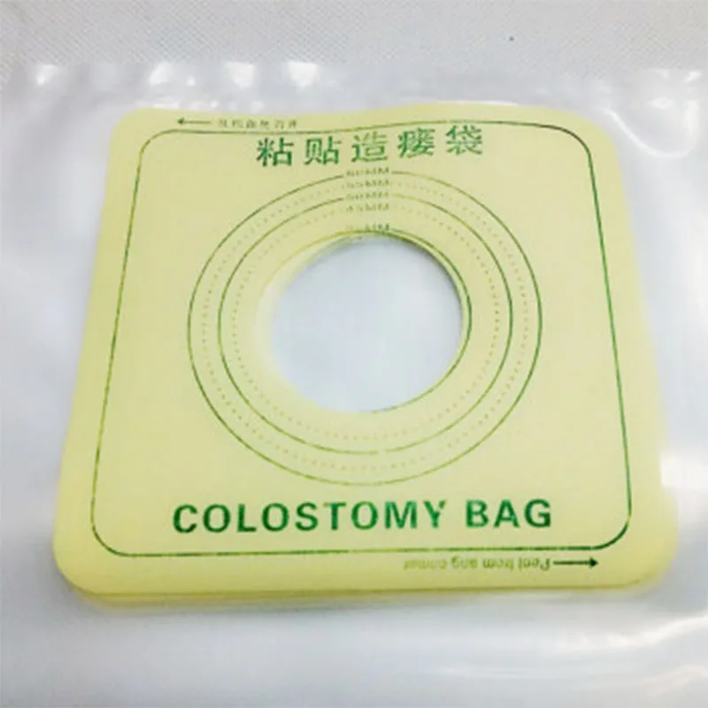Одноразовое использование d Ostomy мешок одноразовое использование искусственный Ostomy мешок 100 таблеток