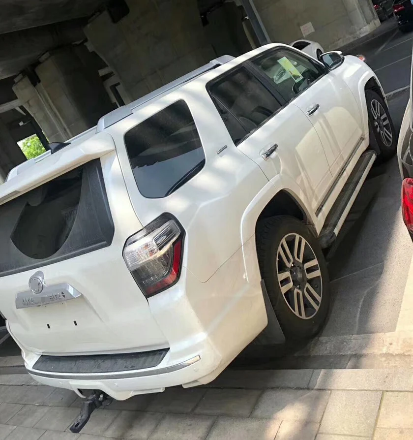 Бег доска nerf бар Подножка для TOYOTA 4runner-(утепленном) опорной плитв, специальная цена для продвижения. Азии