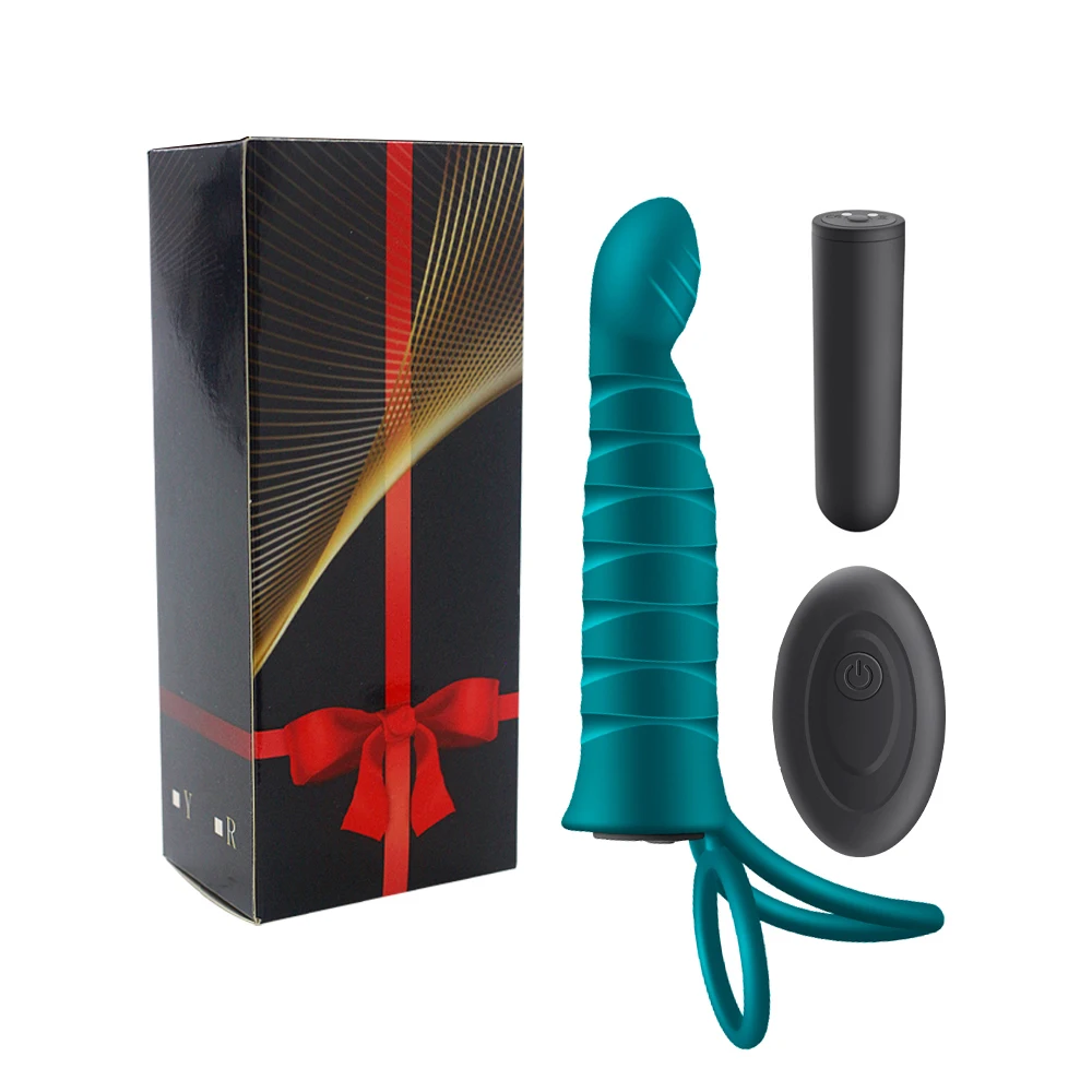 10 Frequency Double Penetration Anal Plug Dildo Butt Plug Vibrator For Men Strap On Penis Vagina Plug Adult Sex Toys For Couples 6