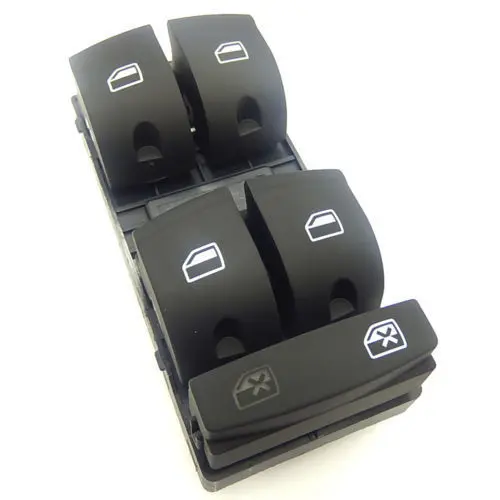 Главный переключатель стеклоподъемника для AUDI A3 A6 S6 C6 Allroad Q7 RS6 4F0959851F черный