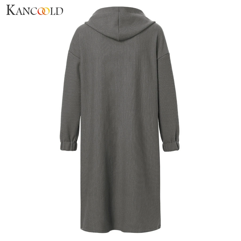Женский вязаный кардиган KANCOOLD большого размера с рукавами летучая мышь на осень