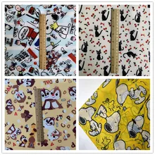 90x145 см щенок белка 210D Оксфорд полиэстер ткань с принтом DIY лоскутное шитье скатерть занавеска Подушка шляпа