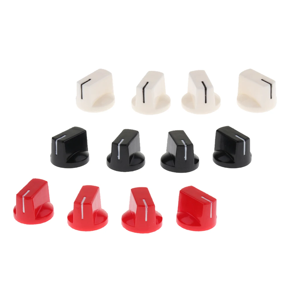 4pcs Guitar Amp Effect Pedal Knobs Pointer Knob for Guitar Accessories