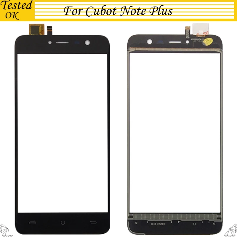 5,0 дюймов для Cubot Note Plus сенсорный экран Стекло Переднее стекло дигитайзер панель объектив сенсор для Note Plus сенсорный экран