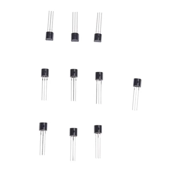 

HOT-10pcs Silicon PNP Transistor Amplifier 150V 0.6A TO92 2N5401