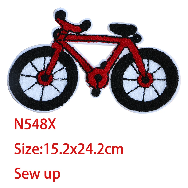 N548X Мультфильм декоративные Shilubi, Велоспорт, шляпа, сова значок аппликация вышитые патчи для DIY железа на патч значки на рюкзак - Цвет: N548X