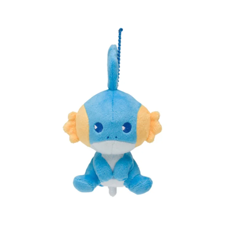 6 шт./лот, восхитительная газированная вода, серия Squirtle Totodile Piplup Froakie Mudkip popplio, подвесная плюшевая кукла, милая игрушка для подарка другу