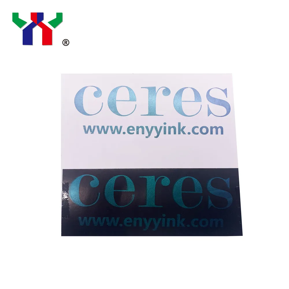 Область печати Ceres на основе растворителя оптические переменные чернила 100 г/бутылка YY 5 зеленый до фиолетовый