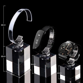 

Acrylic Watch Display Stand Showcase Bracelet Display Holder 4cm, 6cm, 8cm