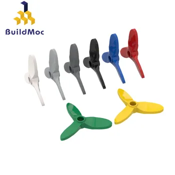 

Buildmoc Bricks 4617 4.7x0.8x4.2 propeller 3 blade 5.5 diameter For Building Blocks Parts DIY Construction Christmas Gift Toy