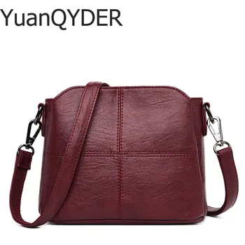 

Fashion Small Shoulder Bags for Women Casual Messenger Bags Ladies Retro High Quality Leather Luxury Handbag Purse Crossbody Bag