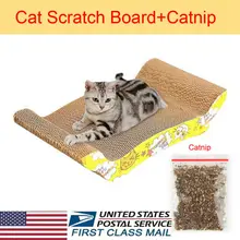 США диван дизайн Кошка Когтеточка гофрированная доска игрушка скребок кровать коврик для питомца кошки