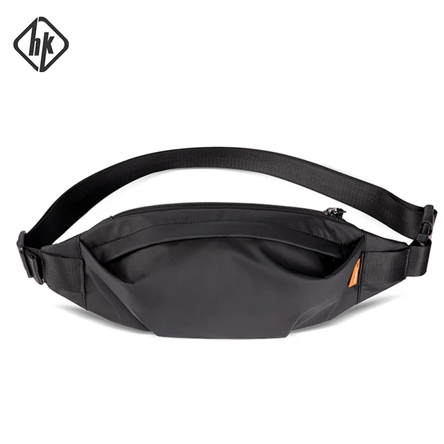 Fanny Pack Black Waterproof Money Belt Bag Men Purse Teenager's Wallet Belt  Fashion Bum Bag Travel Crossbody Chest Bags Unisex - Crossbody Bags -  AliExpress