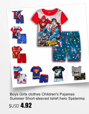 Зимние хлопковые Пижамные комплекты для мальчиков новые детские пижамные комплекты с рисунком Человека-паука одежда с длинными рукавами Детская Пижама, комплект одежды для сна для маленьких девочек