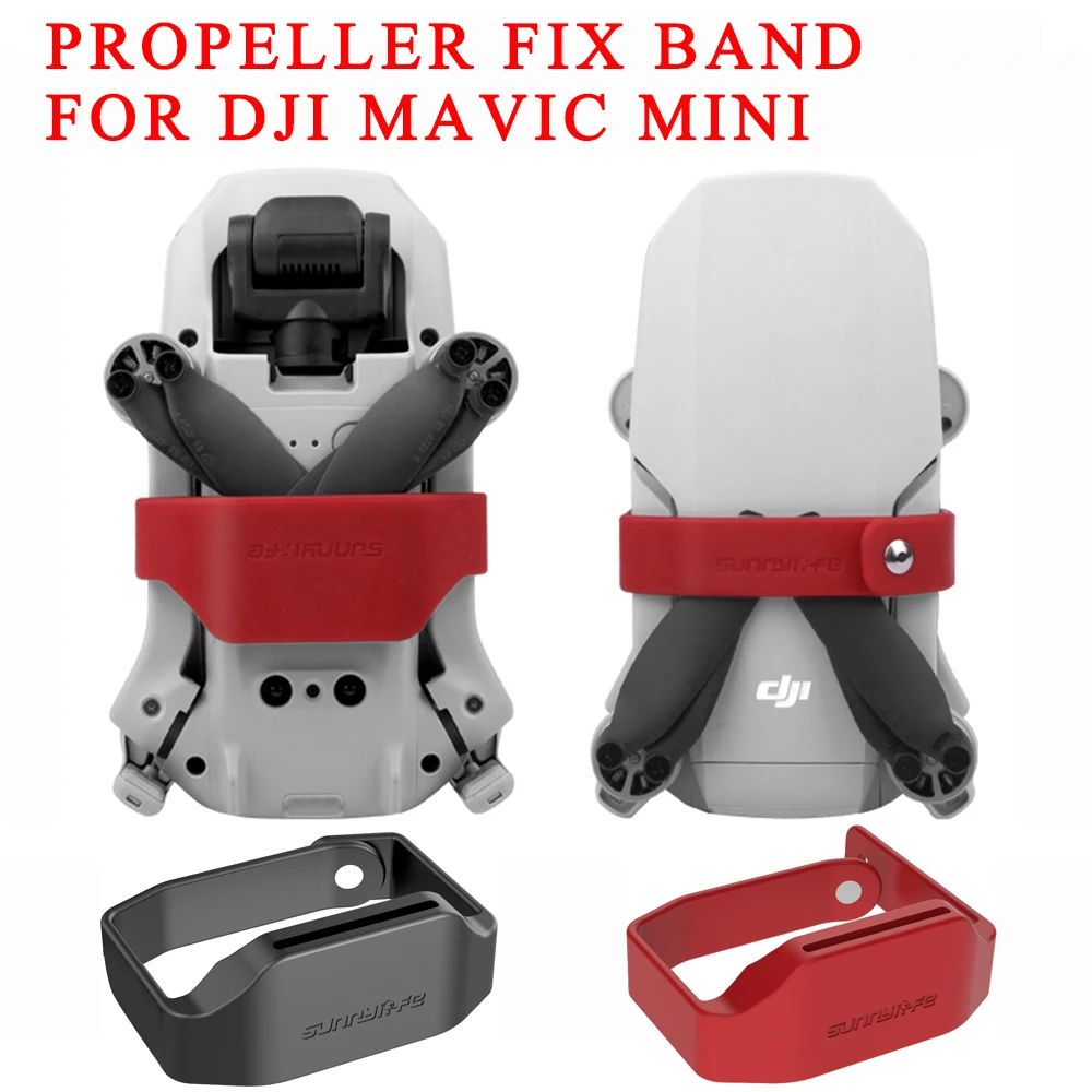 Super Sale QMK Mavic Mini Propellers Fixator Protector Guard Stabilizers Soft Silicone Fixing Buckle Band for DJI Mavic Mini Drone Accessories 