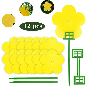 

12pcs Non-Toxic Bee Catcher Garden Home Killer Mini Flying Wasp Trap Reusable Practical Outdoor Pest Control