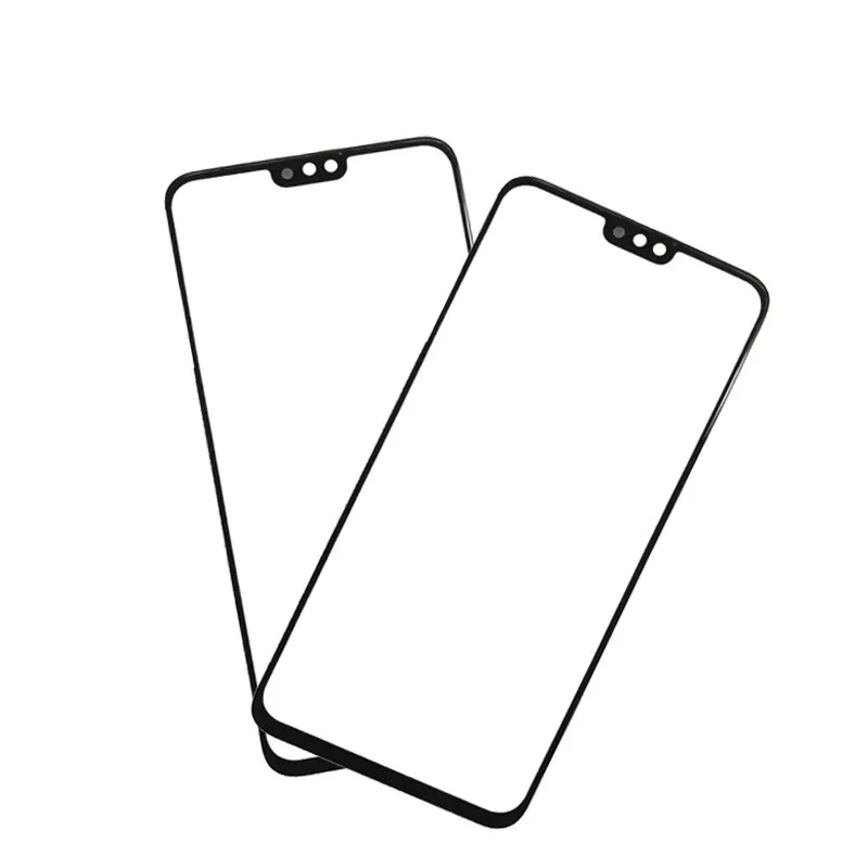Top quality For Huawei Honor 8X 8x Touch Screen Outer LCD Front Panel Screen Glass Lens Cover Honor8 X Without Flex Cable