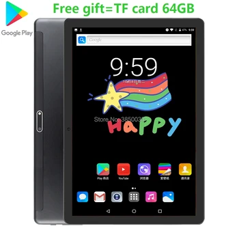 

Free shipping Google Android 9.0 10 inch tablet 3G Phone Call RAM 2G+32GB ROM+TF card IPS WIFI Tablets 10 10.1 Youtube GPS Pad