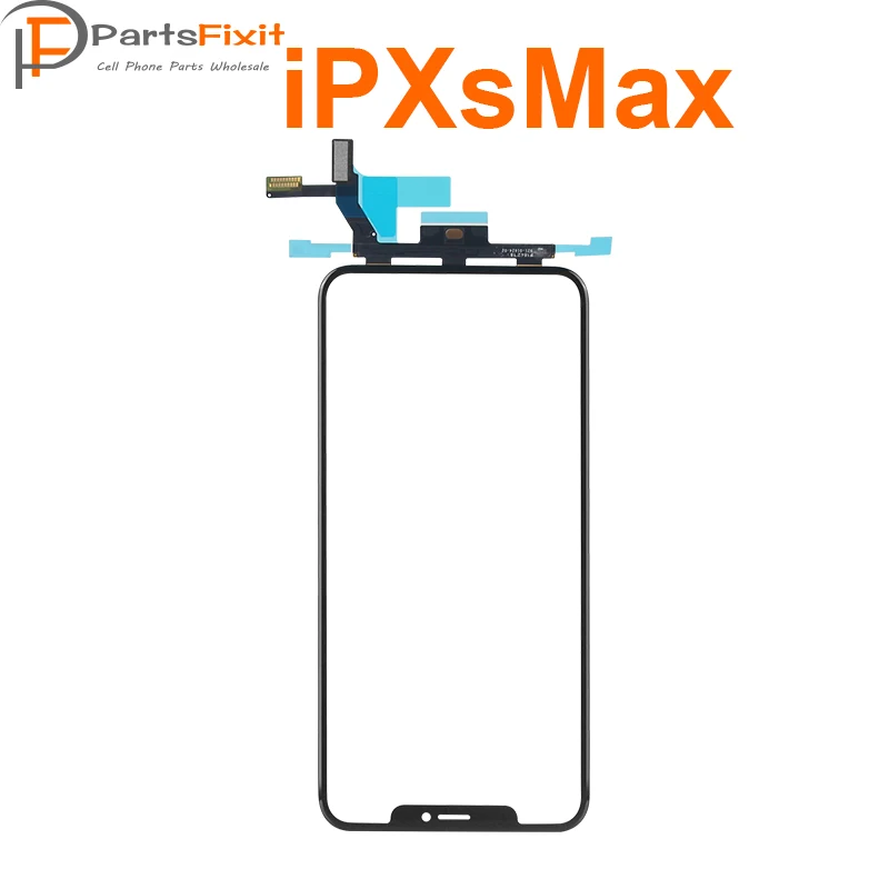 Для iphoneexsmax сенсорный экран дигитайзер стекло объектив с сенсорной панелью XSmax внешний экран стекло Сенсорная панель запасные части