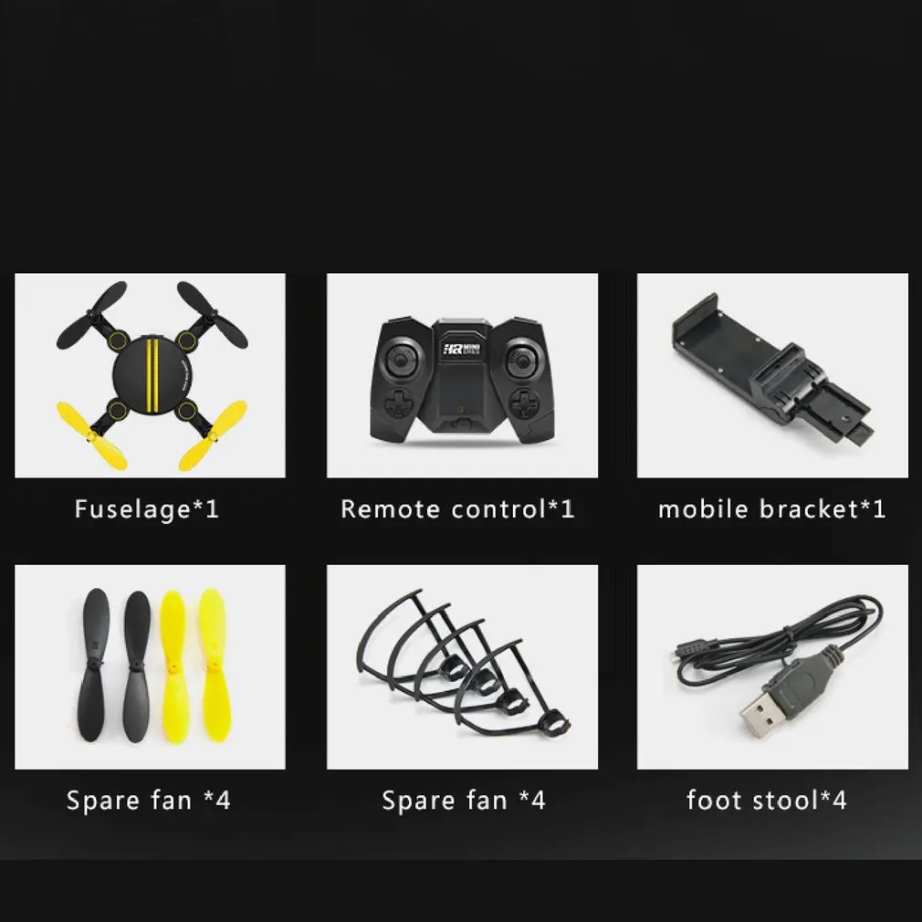 

Sh1 Mini Drone Folding Small Four-Axis 2 Million HD Camera Drone With Remote Control Wifi Version RC Drone