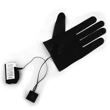 Пара перчаток с пятью пальцами нагревательный лист литиевый аккумулятор источник питания с трехскоростным термостатом переключатель нагревательный лист зима
