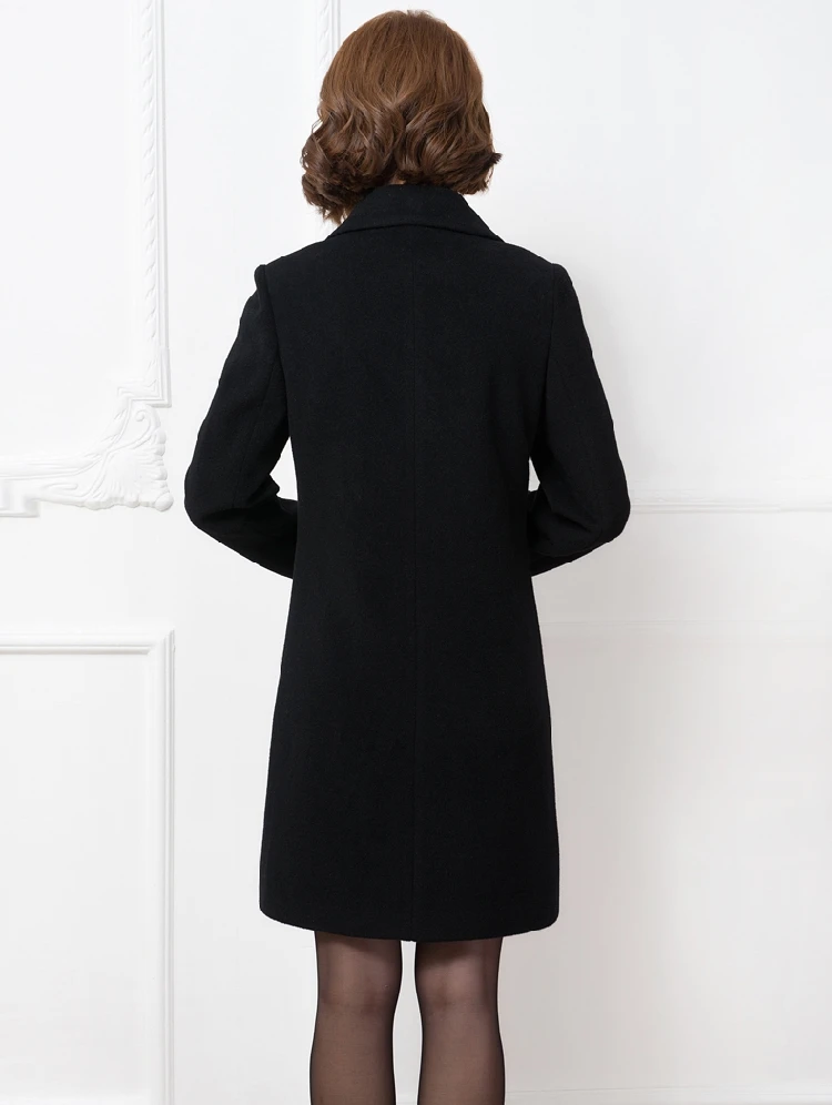 Зимнее пальто женское манто Femme Abrigo Mujer шерстяное пальто Casaco Feminino размера плюс Damskie Bayan mon Manteau Femme Hiver