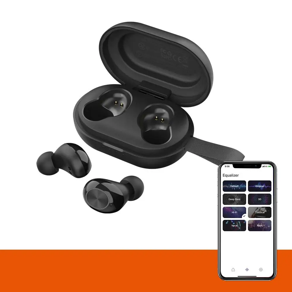  Wholesale Dropship Auriculares Tronsmart Spunky Beat TWS Wireless Earbuds with QualcommChip APTX Deep Bass Bluetooth Earphones