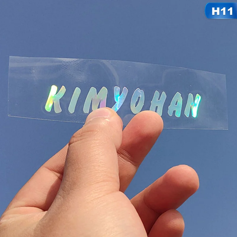 11 Производство 101X1 Прозрачная лазерная наклейка мини-альбом Quantum Leap X1 LEE EUNSANG KIM WOOSEOK CHO SEUNG YOUN - Цвет: 11