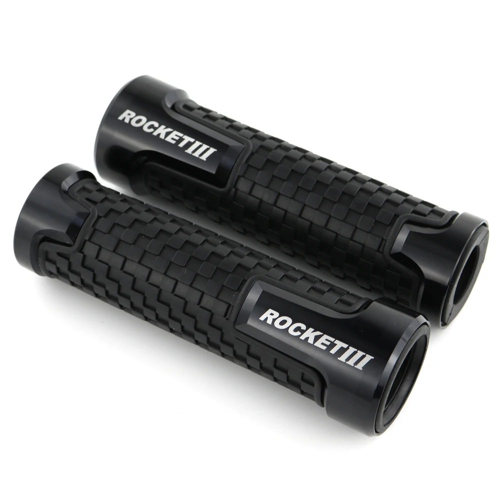 

For Triumph ROCKET III ROCKET III CLASSIC ROCKET III ROADSTER Motorcycle Handlebar Handle Grips CNC Aluminum None-Slip Rubber