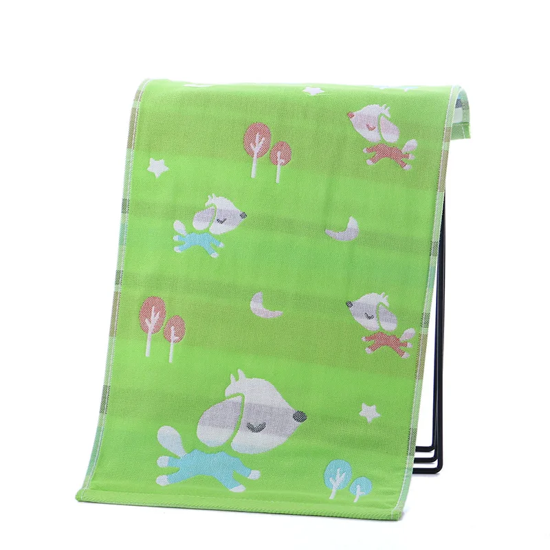 Детское банное муслиновое полотенце, Хлопковое полотенце, носовой платок для новорожденных, детское полотенце для мытья лица, полотенце для купания, детские вещи - Цвет: style35