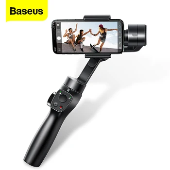 

Baseus 3 Axis Handheld Gimbal Stabilizer Smartphone Selfie Stick for iPhone 11 Pro Max Samsung Xiaomi Vlog Mobile Phone Gimbals