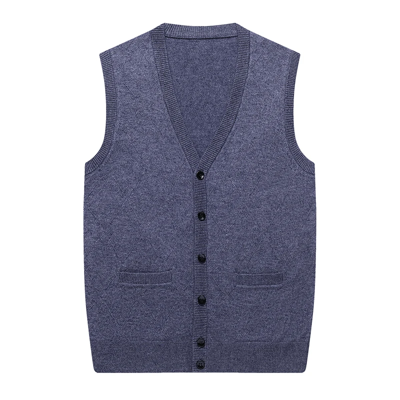 Autum Fashion Brand Knit Sweater Vest Cardigan Mens V Neck Korean High Quality Cool Woolen Casual Winter Mens Clothes men sweater vests mens knitted vest
