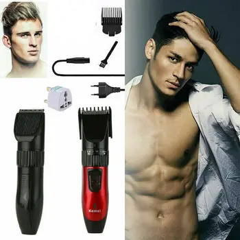 

Professional Hair Clippers KEMEI Men's Basic Barber Set Mains Trimmer Shaver NEW