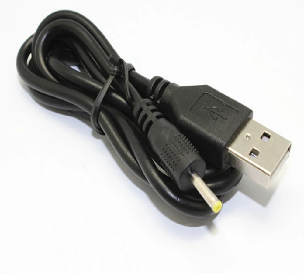 USB DC Charging Cable for Rechargeable Headlamp Flashlight