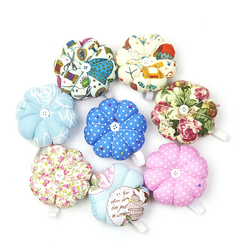 Wearable Wrist Pin Cushions for Sewing and Quilting Cute Blossom