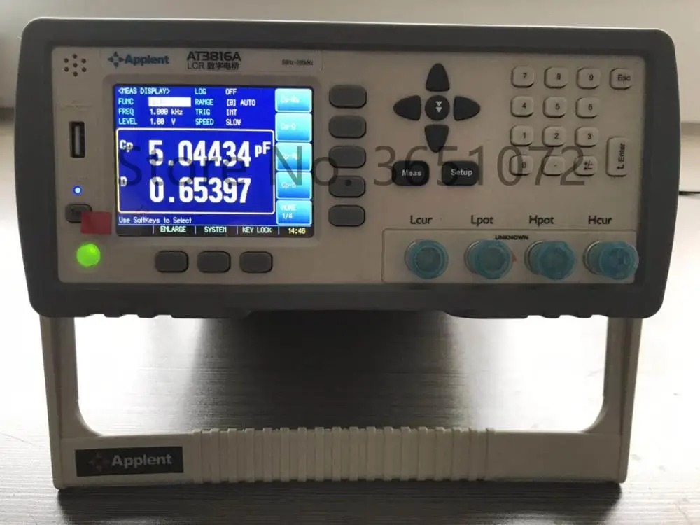 

AT3816A New Product Precision LCR Meter Upgraded Model of AT2816A RLC Meter