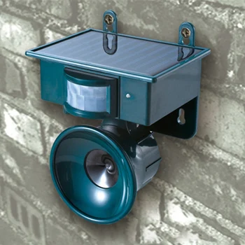 

New Outdoor Weatherproof Solar Charging Hangable Ultrasonic Bird Repellent Pest Repellers Adjustable Frequency With Hook