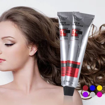 

Fashion Easy To Use Semi Permanent Hair Dye Tint Natural Hair Coloring Cream 100ML 6Colors Hair Care Styling Tools For Women/Men