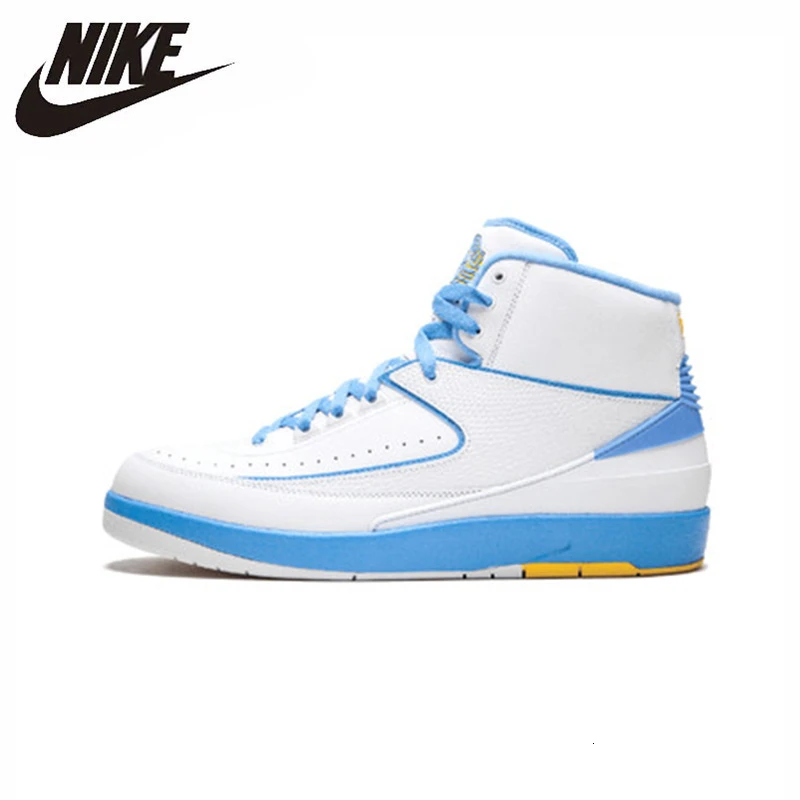 

Nike Air Jordan Retro 2 Original New Arrival Men Basketball Shoes Comfortable Outdoor Sports Sneakers #385475-122