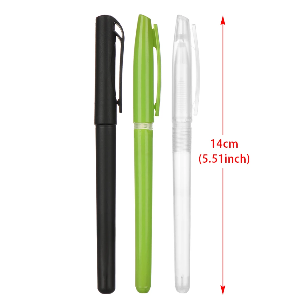 Automatic Fade Pen Kit Disappearing Refill Invisible Blue Ink Gel Magic Pens Calligraphy Board Handwriting practice Tools 6