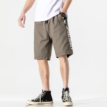 

JAPAN 2020 Summer Men Cargo Shorts Casual Multi Pocket Short Pants Hip Hop Streetwear Punk ROCK Trouers