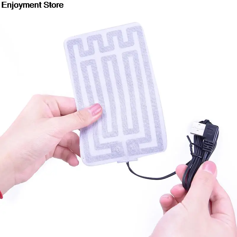 

Heating Pad Hand Warmer Heated Insole USB Heating Film Electric Heat Mat NEW