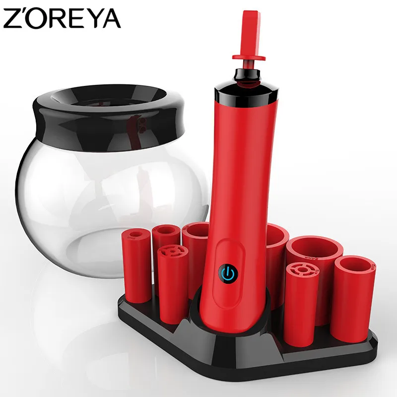 

ZOREYA Electrical Make Up Brush Cleaner Professional Makeup Washing Tool Efficient 10 Seconds Brush Cleaning Machine