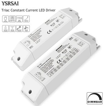 

New Led Triac Dimming Driver TE-10A/15A/36A 200-240V input,Output 1-36W 150-1200mA constant current Triac Dimmable LED Driver