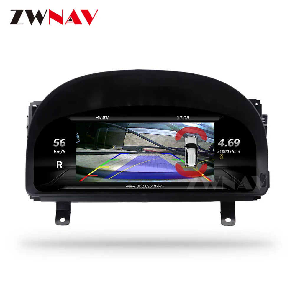 1" lcd Android 9,0 автомобильный приборной панели дисплей gps Navi для Toyota alphard головное устройство экран