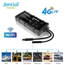 JIMI 4G lokalizator GPS Hotspot WIFI zachowanie jazdy wodoodporny JM-VL01 samochodowy lokalizator LTE z odcięciem oleju SOS RS485 Tracksolid APP