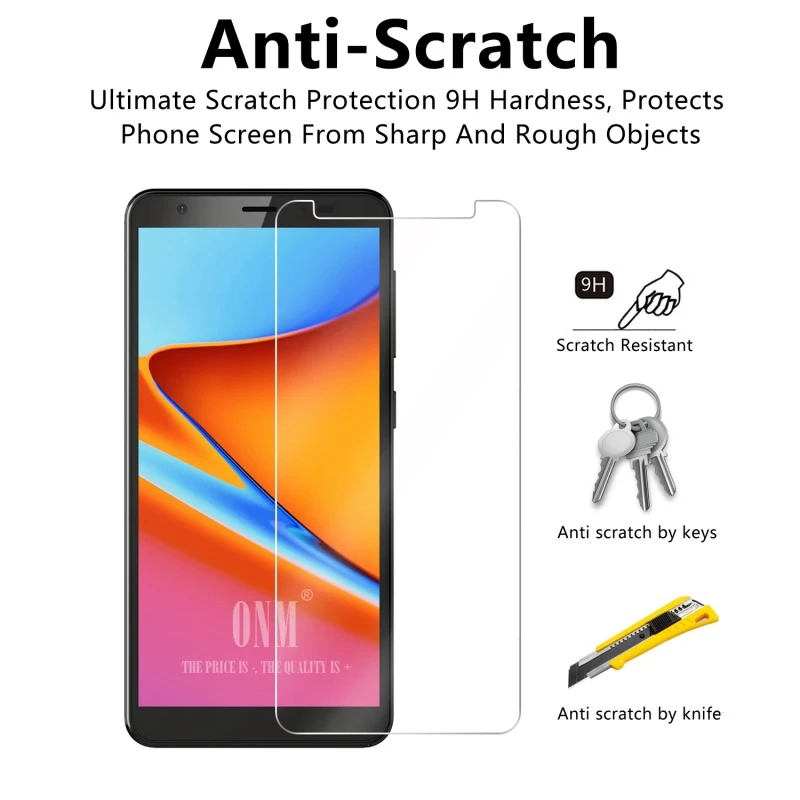 2 шт закаленное стекло для zte Blade A5 защита экрана 2.5D 9H Премиум Закаленное стекло для zte Blade A5 защитная пленка