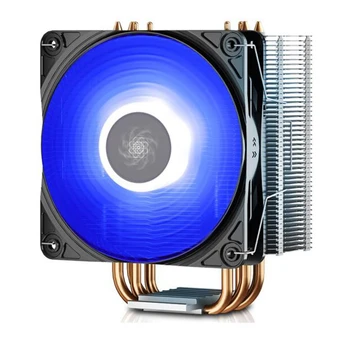

HOT-DEEPCOOL GAMMAXX 400 CPU Cooler 4 Heatpipes PWM Fan LGA1151 for AMD AM4 12cm Blue LED Heatsink Desktop PC De-Vibration