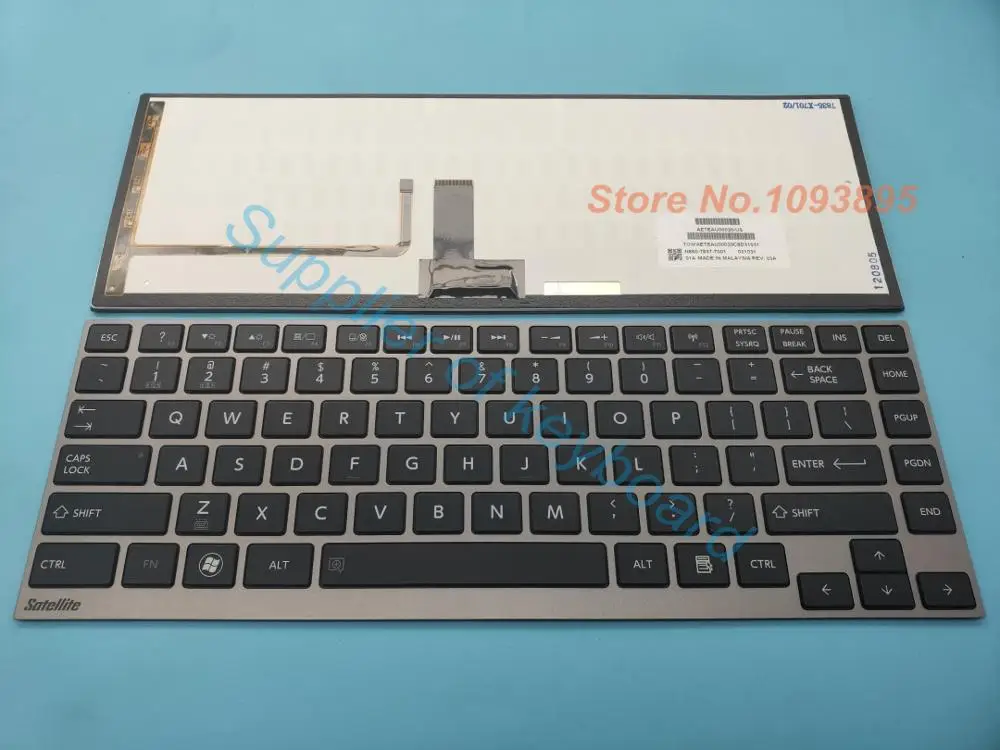 Новая английская клавиатура для Toshiba portege Z930-K01S Z930-K08S Z930-10Q ноутбук английская клавиатура с подсветкой