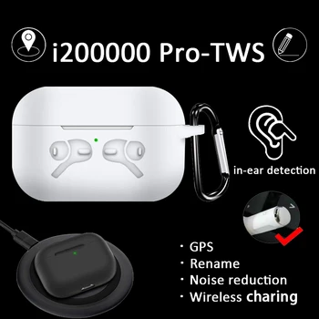 

Original i200000 Pro TWS new wireless earphones bluetooth headsets earbuds earphones PK W1 chip i100000 i200000 i500 i9000 tws